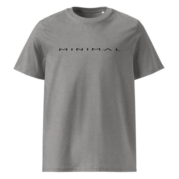 MINIMAL Word Tee Unisex organic ribbed neck t-shirt